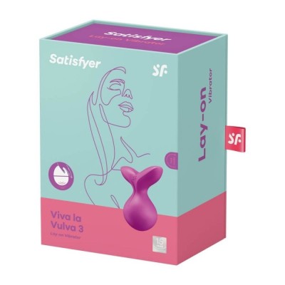 SATISFYER Viva la Vulva 3 violet SATISFYER Viva la Vulva 3 violet