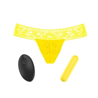 SECRET PANTY 2 - NEON YELLOW SECRET PANTY 2 - NEON YELLOW