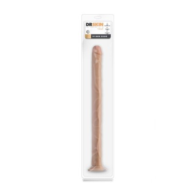 DR. SKIN 19 INCH DILDO BEIGE DR. SKIN 19 INCH DILDO BEIGE