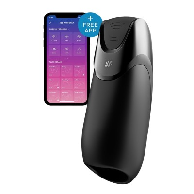 SATISFYER POWER MASTURBATOR BLACK SATISFYER POWER MASTURBATOR BLACK