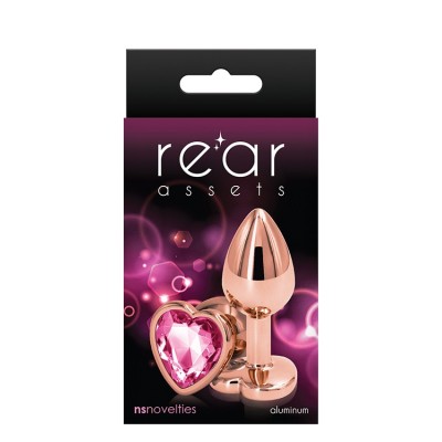 REAR ASSETS ROSE GOLD HEART S PINK REAR ASSETS ROSE GOLD HEART S PINK