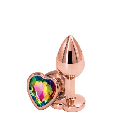 REAR ASSETS ROSE GOLD HEART S RAINBOW REAR ASSETS ROSE GOLD HEART S RAINBOW
