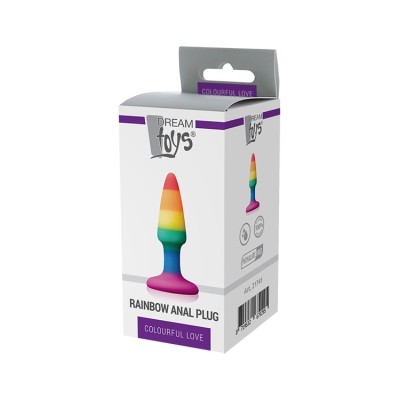 COLOURFUL LOVE RAINBOW ANAL PLUG MINI COLOURFUL LOVE RAINBOW ANAL PLUG MINI