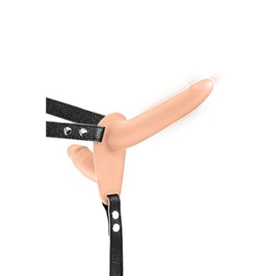 Double gode ceinture Nude vibrant Fetish Double gode ceinture Nude vibrant Fetish