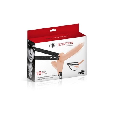Double gode ceinture Nude vibrant Fetish Double gode ceinture Nude vibrant Fetish