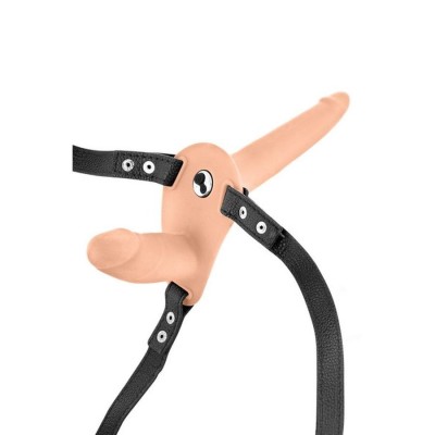 Double gode ceinture Nude vibrant Fetish Double gode ceinture Nude vibrant Fetish