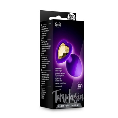 TEMPTASIA BLING PLUG MEDIUM PURPLE TEMPTASIA BLING PLUG MEDIUM PURPLE