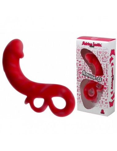 Dildo Bifinger Red in silicone