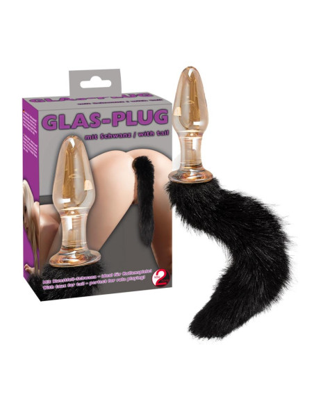 Plug anale in vetro